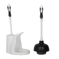 Toilet bowl brush with plunger Set